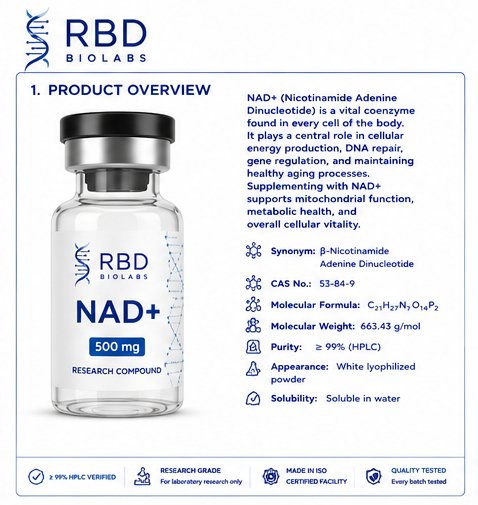 NAD + 500MG